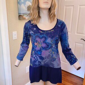 Fresh Produce Cotton Top Tunic Size S Small NWTs
